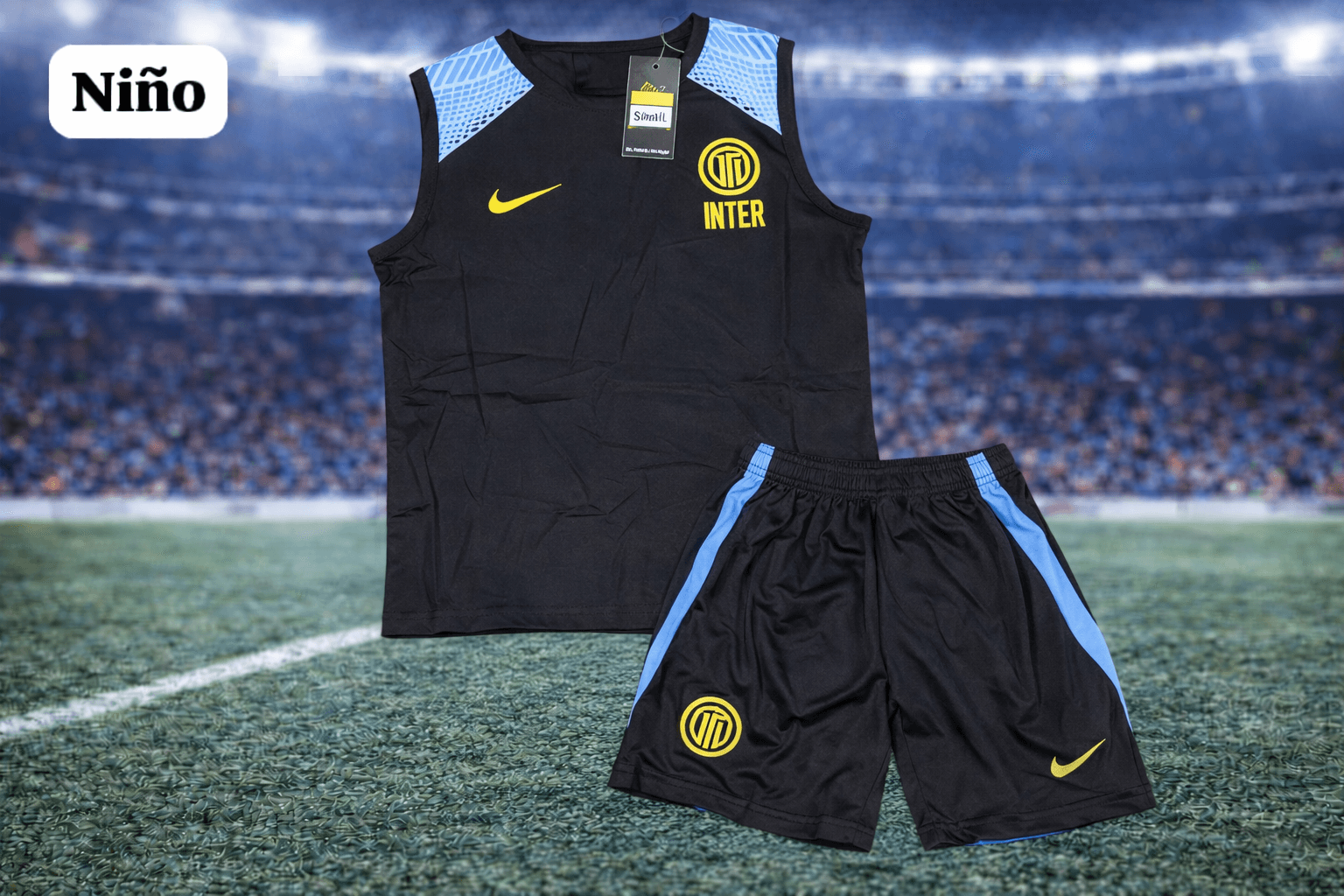 Conjunto Retro Europeo Inter – Niño