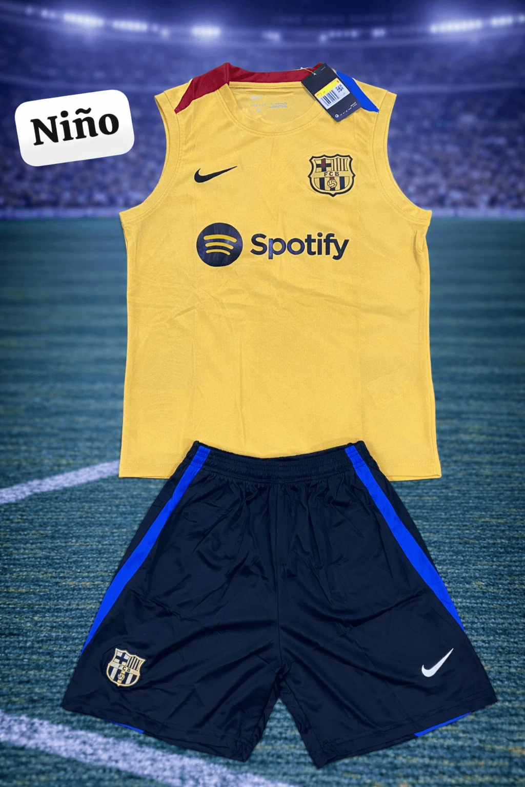 Conjunto Retro Europeo FC Barcelona – Niño